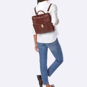 Brahmin Backpack (Liz, Pecan Melbourne)